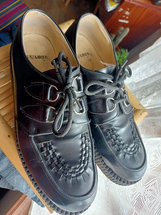 кожени обувки Creepers