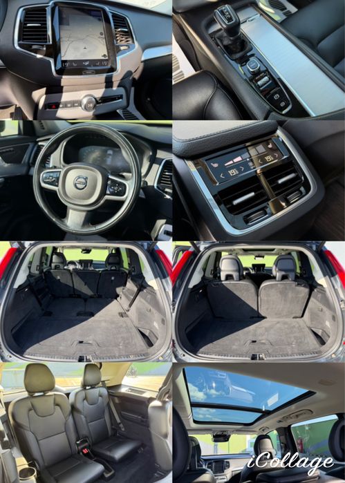 Volvo XC90 T6 2017, 2.0 benzina !!! 320 CP !!! AWD, 7 Locuri, echipare de top