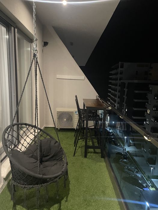 Apartament 2 cam vis a vis de plaja, vedere laterala la mare, Parcare, Navodari, Mamaia Nord, Mamaia sat, Tabara Navodari, Wave residence