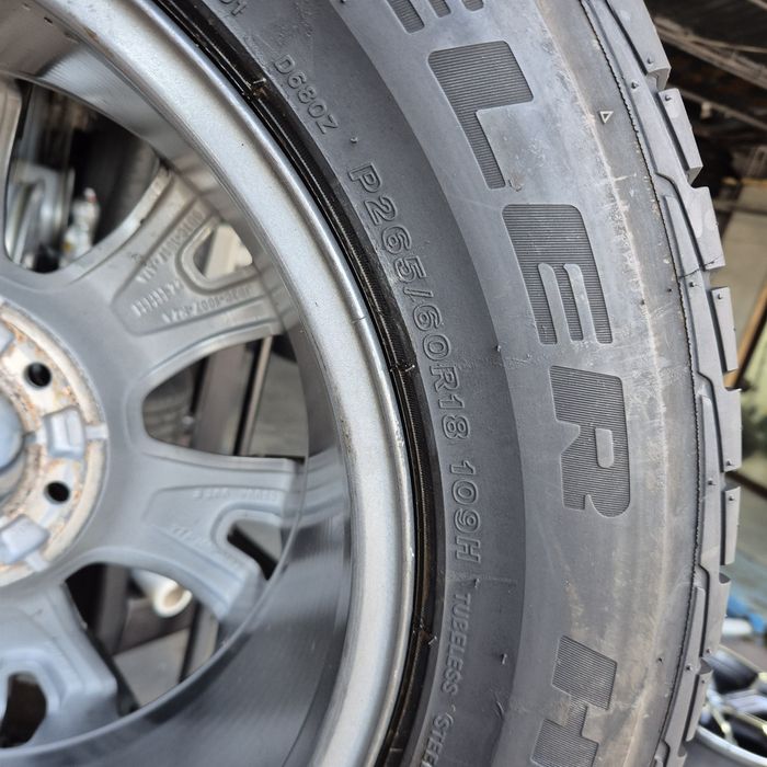 Jante R 18 6x139.7 Ford Ranger cu anvelope 265 60 18 Bridgestone