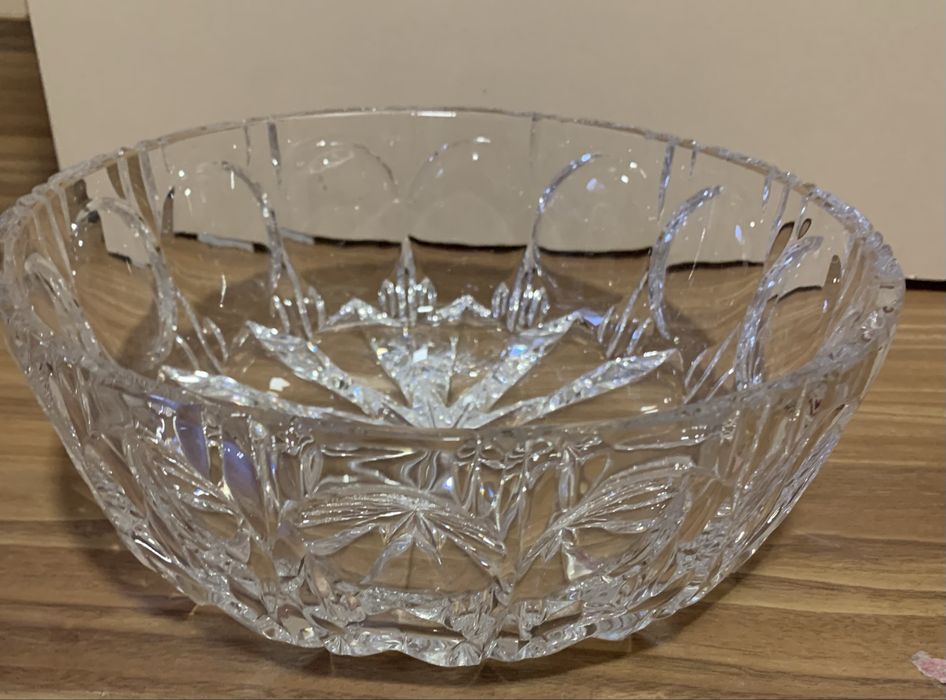 Castron , fructiera cristal