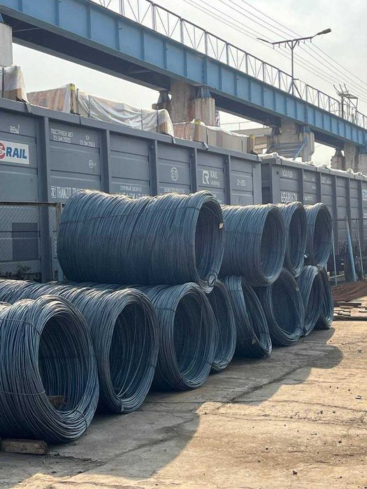 Катанка 6 мм, 8 мм, 10 мм (Россия) в наличии в Ташкенте.