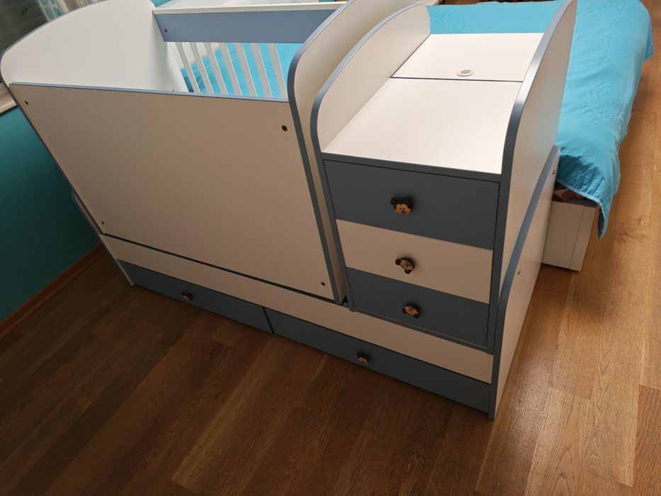 Трансформиращо легло с люлка