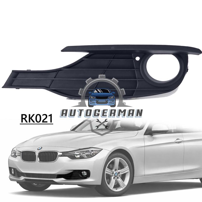 Решетка BMW 3 серия F30 F31 ляв халоген предна броня нова декоративна решетка халоген отвор M пакет LCI Facelift 2012-2019 резервна част