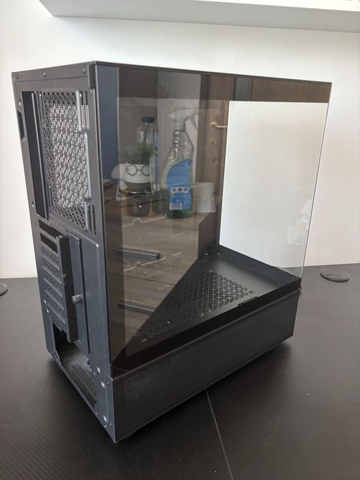 carcasa pc gaming acvariu negru