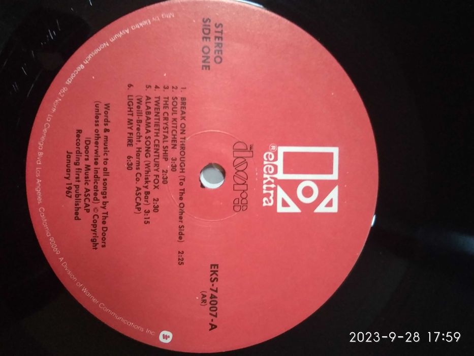 винил The Doors  6 originals