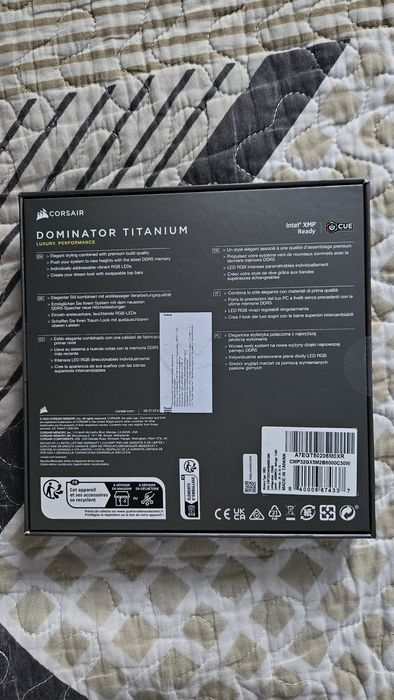 ОЗУ Corsair Dominator Titanium White 32GB (2x16)