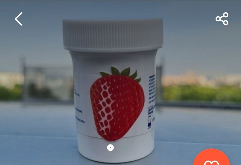 Gel anestezic cu miros si gust de capsuna