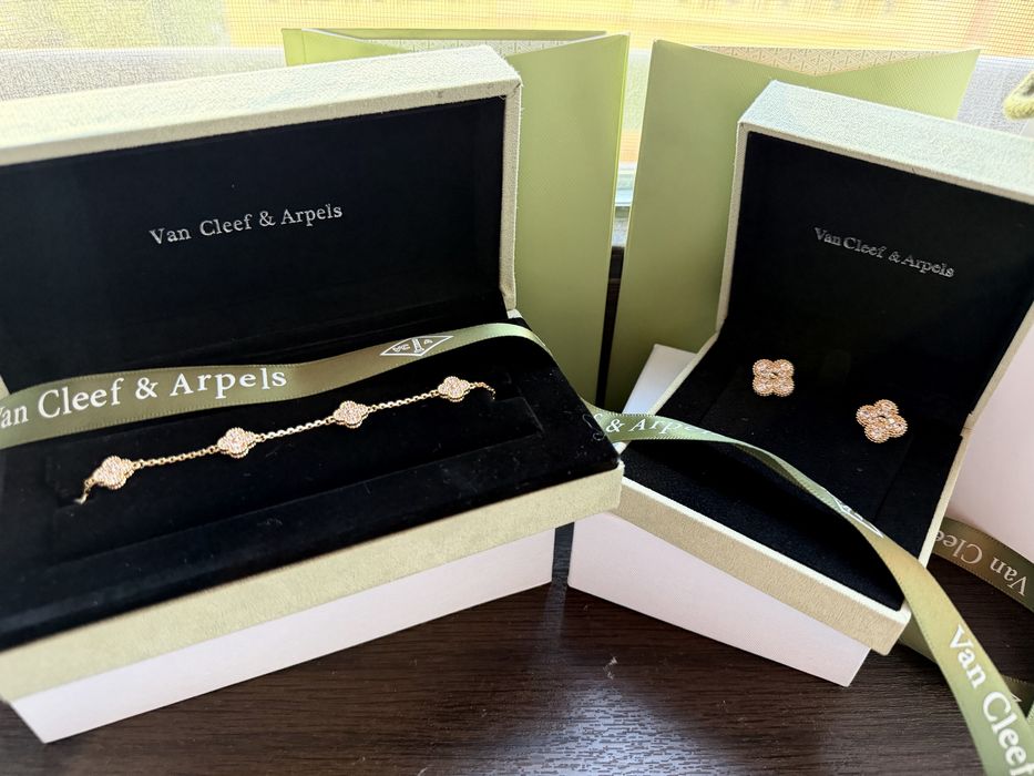 Cercei, brățară Van Cleef
