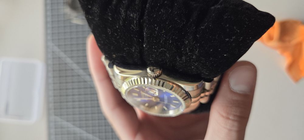 seiko mod datejust jubilee cu cadran albastru