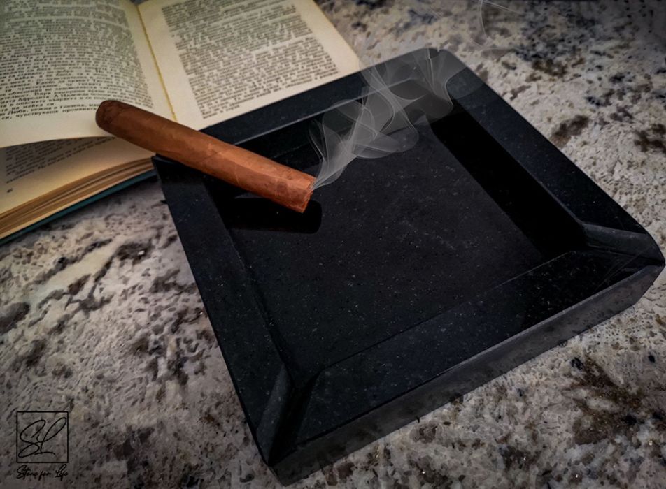 Пепелници за пури от мрамор и гранит различни видове и размери