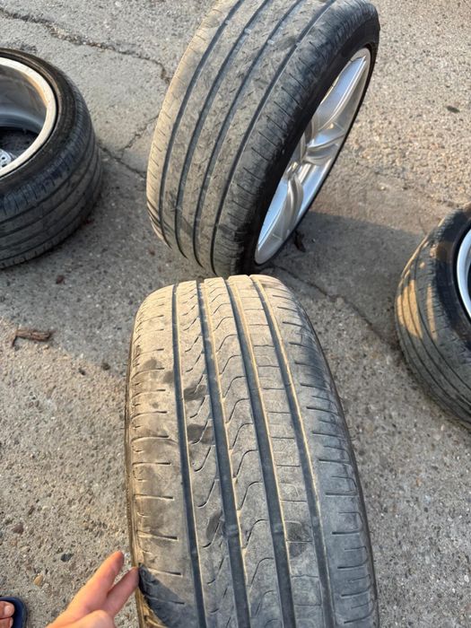 Set jante aliaj R19+ anvelope Pirelli 275-