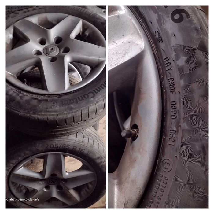 205/55/16 iarna și vara Renault 5x114,3