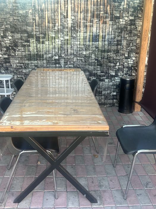 Столы стулья мангал