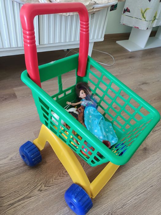 Коляска контейнер для игрушек