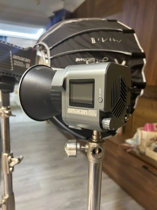 Amaran 200xs, Amaran 60d, 2 ta stoyka temir, soxtbox