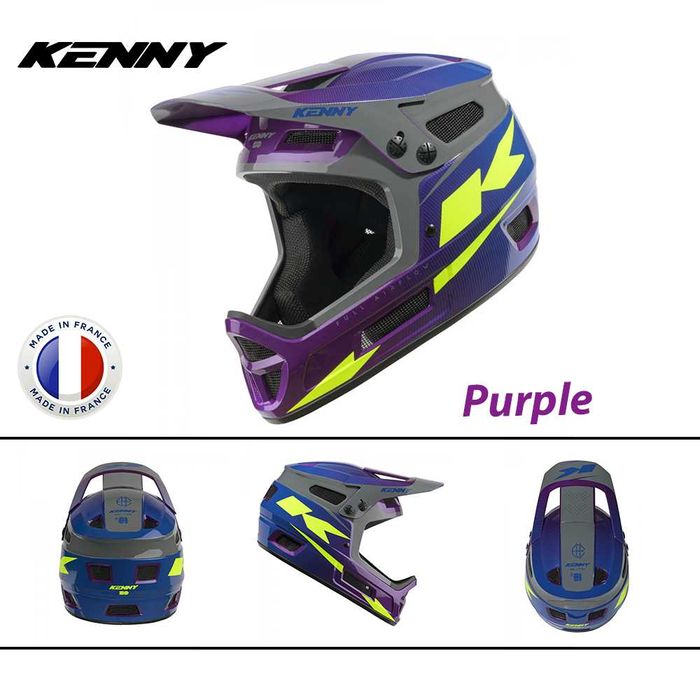 Кросова каска KENNY ELITE 2025 Full Face, EN Сертифицирана, ФРАНЦИЯ