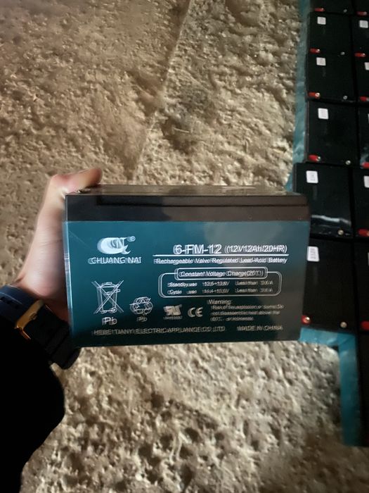 Аккумулятор А+ 48V 12AH (Оригинал) Оптом и Роз.