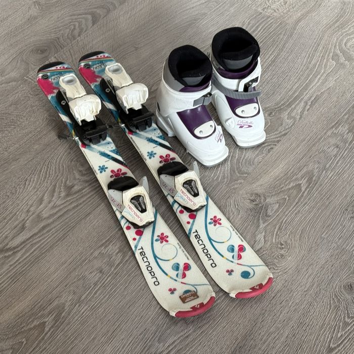 Clapari si bete ski schi copii - 5-6 ani