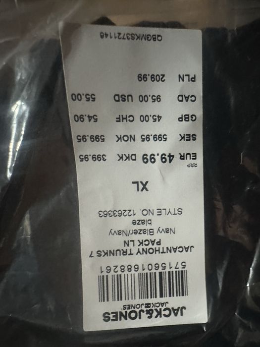 Boxeri 7 Pack Jack and Jones