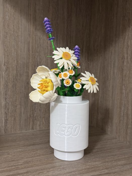 Vaze decorative compatibile cu Lego Botanicals