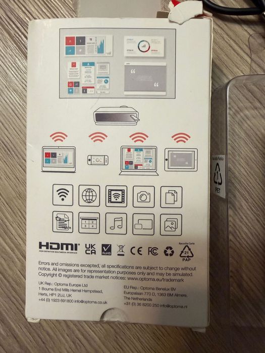 Adaptor OPTOMA UHDCast Pro - Smart Wireless Streaming