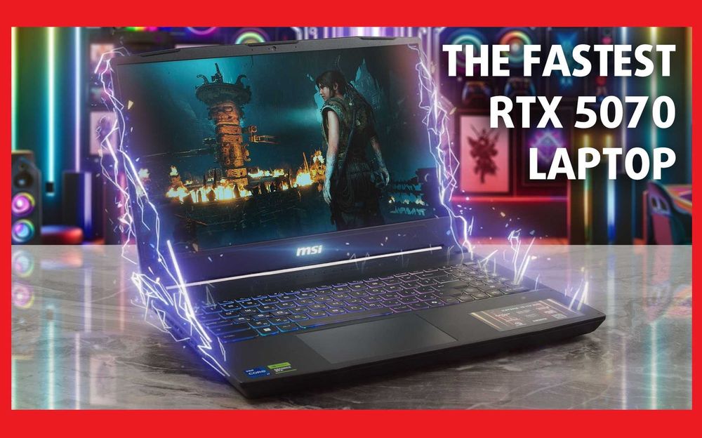 RTX 5070 8GB/Core i7-14650HX/16GB RAM/512G SSD/QHD 165Hz/MSI Katana 15