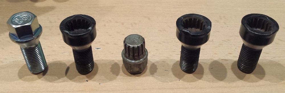 Set prezoane antifurt si adaptor strangere Rover 75