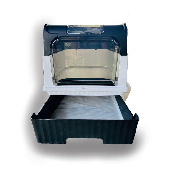 Котешка тоалетна с плъзгащо дъно