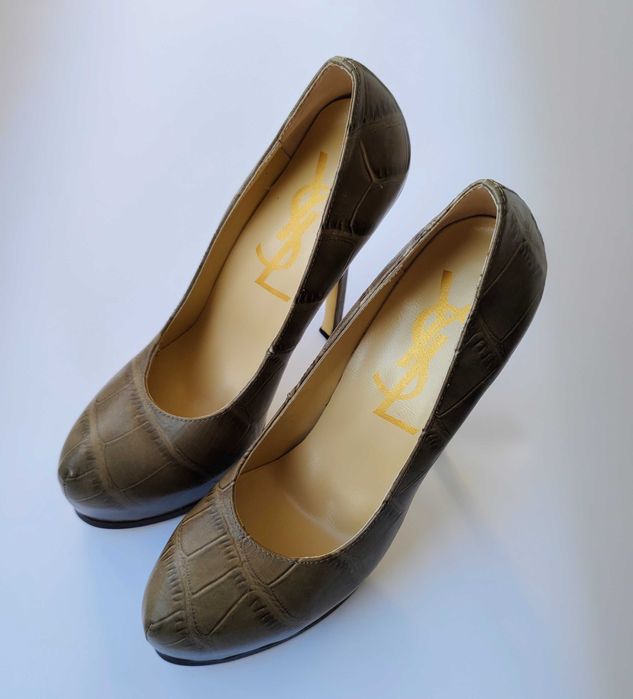 Туфли / крокодил / Yves Saint Laurent