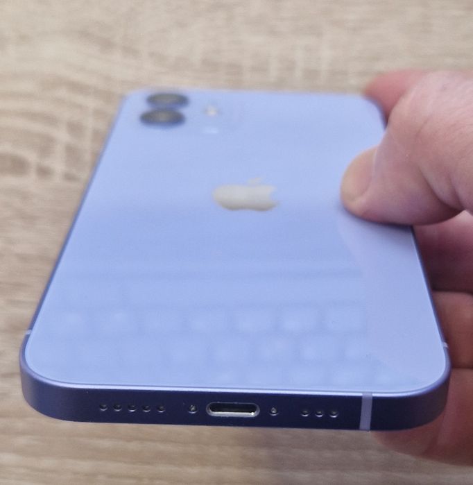 Iphone 12 64gb Purple.Като НОВ!Батерия  100%.