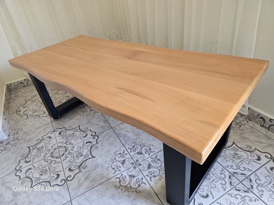 Masa cafea lemn  model rustic