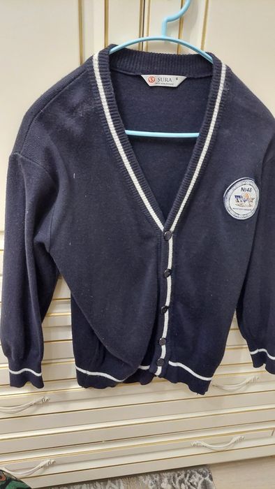 Кофта школьная шерстяная