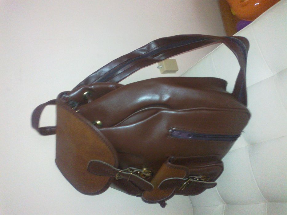 Раничка от еко кожа чисто нова неупотребявана