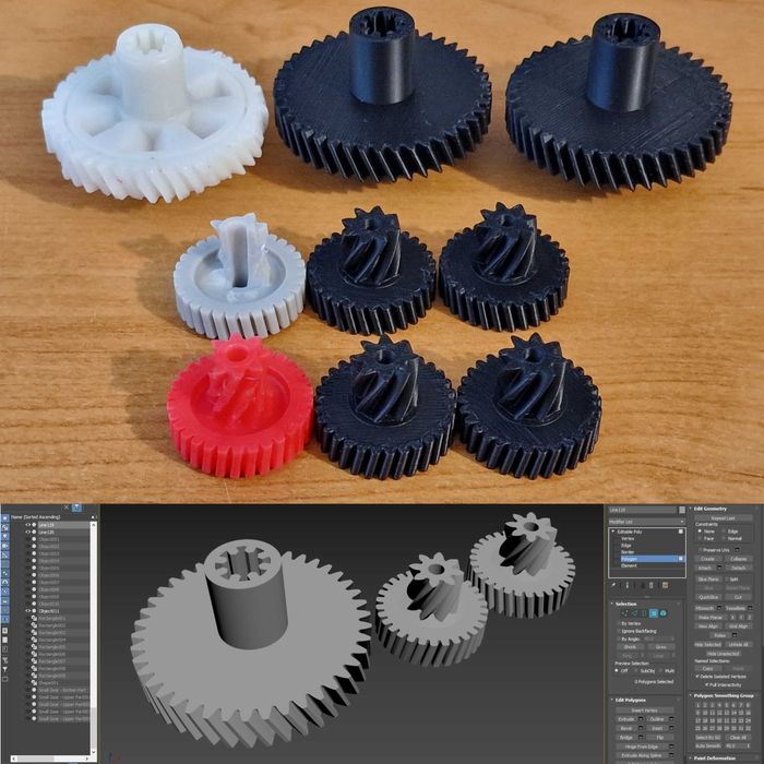 Услуги с 3D принтер (3Д принтиране и CAD чертане/проектиране)  - София