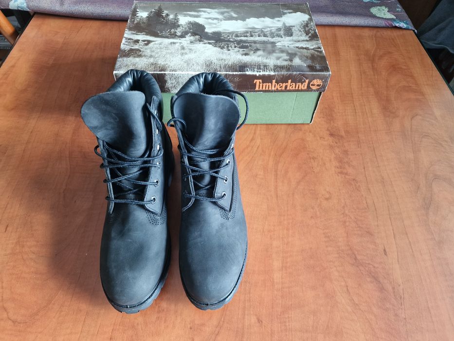 Зимни, планински кожени боти Timberland, унисекс. Купувани за жена...