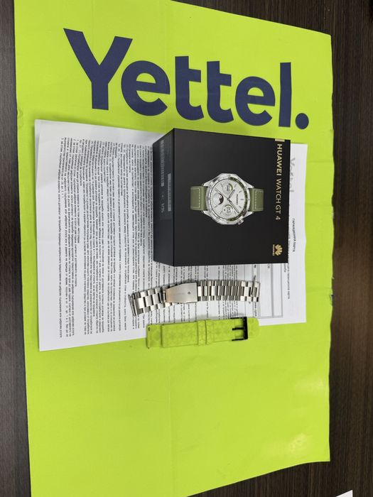46mm Huawei watch GT 4 Yettel Гаранция 2025 Green