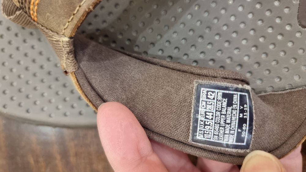 Мъжки чехли SKEGCHERS  RelaxedFIT MemoryFoam  номер 44