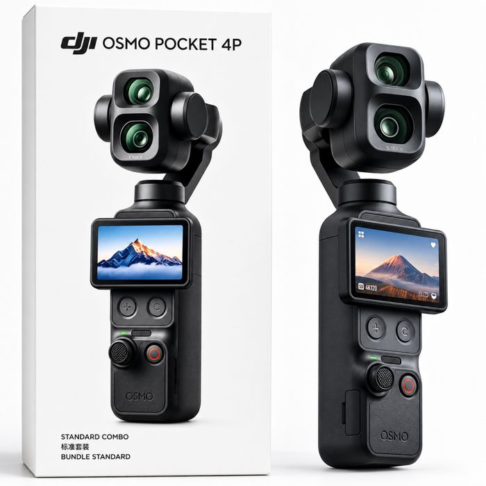 DJI OSMO Pocket 4p Standart Combo Black