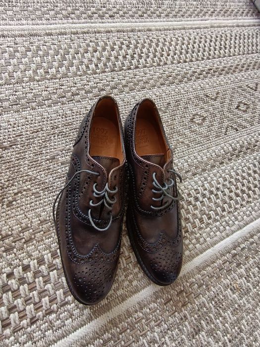 Pantofi english piele