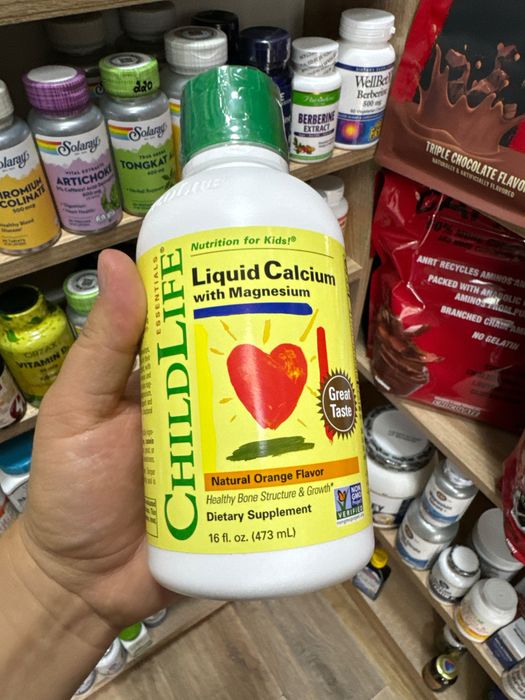 ChildLife, жидкий кальций с магнием 473 мл