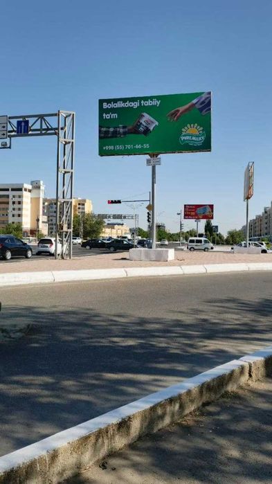 Farg'onada Led ekran Bilbord reklama | Реклама на Лед Экраны и Билборд