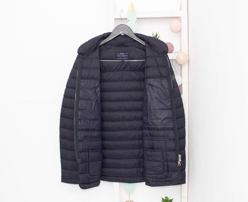 Gant мъжко яке пухено синьо пълнеж пух пролет/есен S