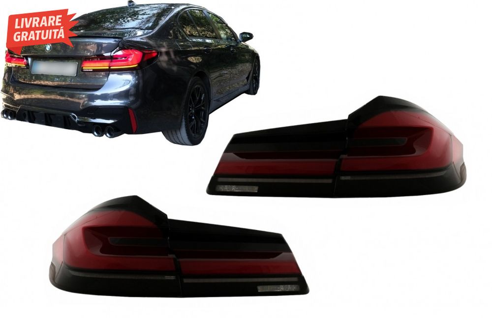 Stopuri Full LED BMW Seria 5 G30 Sedan (2017-2019) LCI Design LED Stat