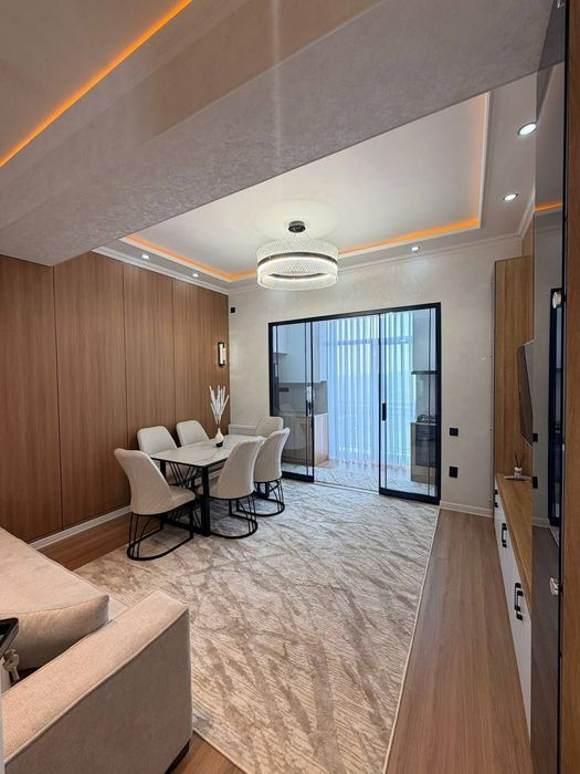 3 комнатная квартира 65м² в ЖК Korasaroy с ремонтом и мебелью