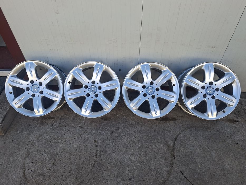 Set jante din aluminiu originale r16 / Mecedes Vw Skoda Seat / 5x112 / ET 33