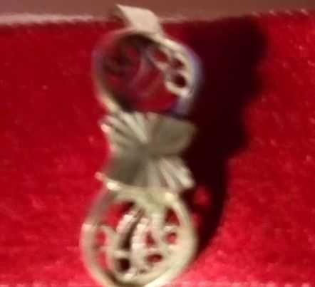 Сребърно колие, гривна и пръстен