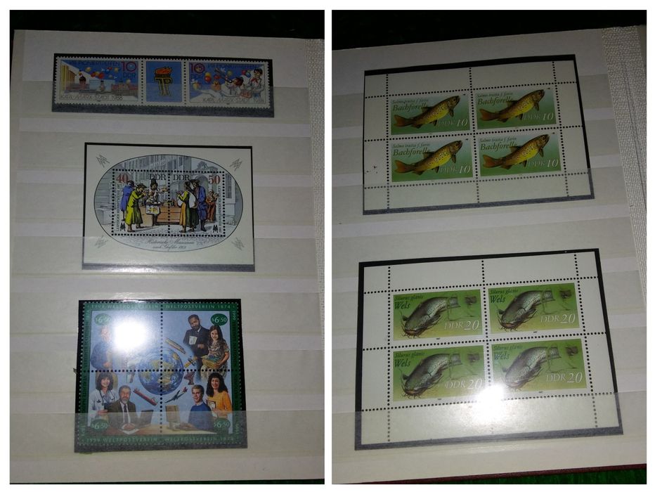 Класьор с чисти блокове, серии. Рядки! Описание и снимки.