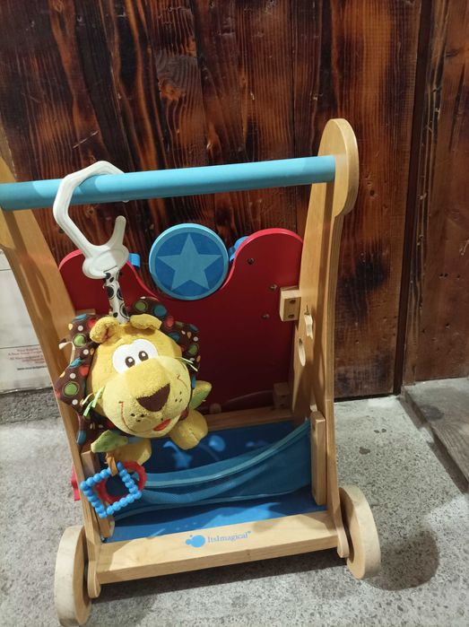 Дървен Уокър за бутане