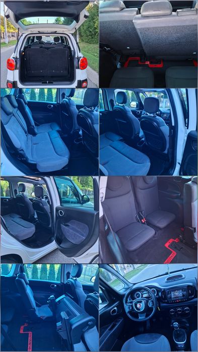 FIAT 500 LOUNGE * LIVING * 7 Locuri * EURO 6 * Panoramic Mare* Car Play * Tempomat* Navigatie * Climă * 0.9 Benzină * Piele * Pdc* Import 1 ZI* EURO 6